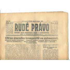 Rudé právo, ročník VI., číslo 36/1925 (1. republika, staré noviny) - 12.2.1925