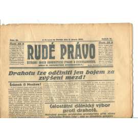 Rudé právo, ročník VI., číslo 30/1925 (1. republika, staré noviny) - 5.2.1925