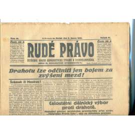 Rudé právo, ročník VI., číslo 30/1925 (1. republika, staré noviny) - 5.2.1925