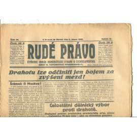 Rudé právo, ročník VI., číslo 30/1925 (1. republika, staré noviny) - 5.2.1925