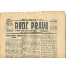 Rudé právo, ročník VI., číslo 24/1925 (1. republika, staré noviny) - 28.1.1925