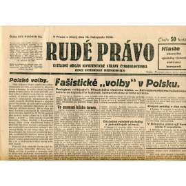Rudé právo, ročník XI., číslo 267/1930 (1. republika, staré noviny) - 18.11.1930