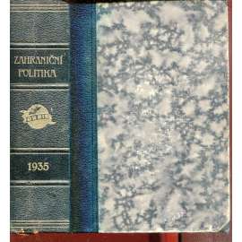 Zahraniční politika 1935 (vazba kůže - polokožená)