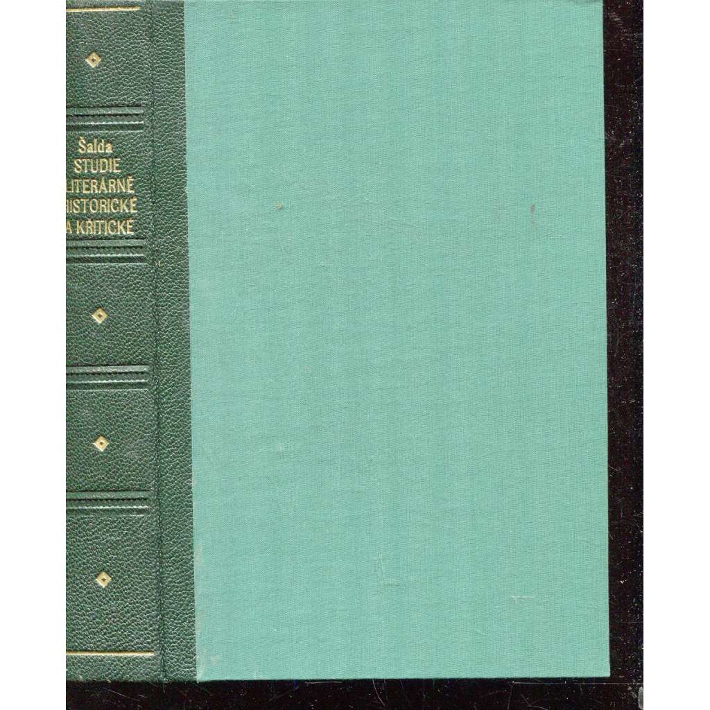 Studie literárně historické a kritické (vazba kůže - polokožená)