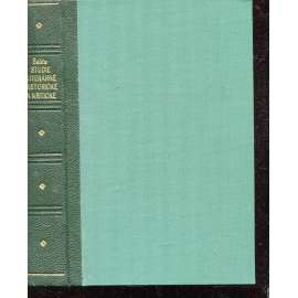 Studie literárně historické a kritické (vazba kůže - polokožená) - František Xaver Šalda