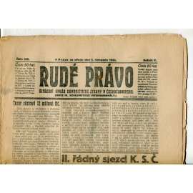 Rudé právo, ročník V., číslo 259/1924 (1. republika, staré noviny) - 5.11.1924 Rudé právo, ročník V., číslo 259/1924 (1. republika, staré noviny) - 5.11.1924