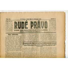 Rudé právo, ročník V., číslo 264/1924 (1. republika, staré noviny) - 11.11.1924