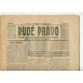 Rudé právo, ročník V., číslo 264/1924 (1. republika, staré noviny) - 11.11.1924