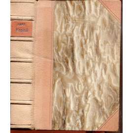 Kapitál, sv. I., kniha 1. (1913) - Kritika politické ekonomie (vazba kůže - polokožená)