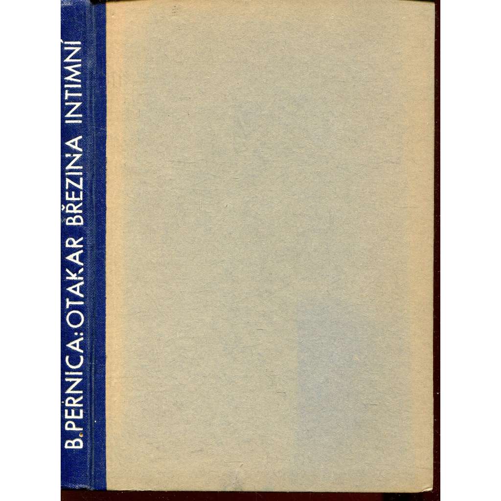 Otakar Březina intimní
