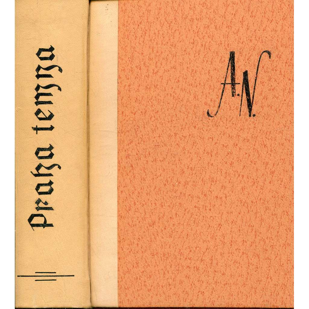 Praha temna (1719-1929) [Z obsahu: každodenní historie města, Praha, mj. řemesla, cizinci, události, jarmarky, život ve městě Praze v 18. století, baroko] - vazba kůže - polokožená