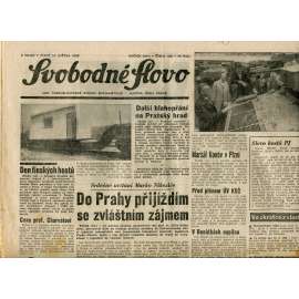 Svobodné slovo (14.5.1968) - staré noviny (není kompletní) Svobodné slovo (14.5.1968) - staré noviny (není kompletní)