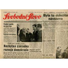 Svobodné slovo (16.6.1968) - staré noviny