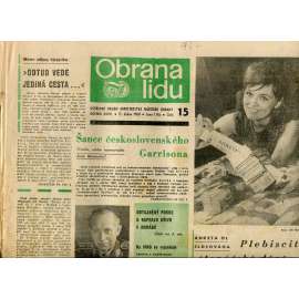 Obrana lidu (13.4.1968) - staré noviny
