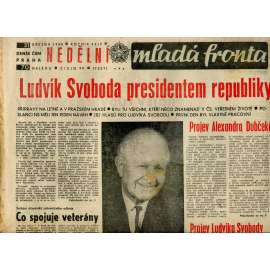 Mladá fronta (31.3.1968) - staré noviny