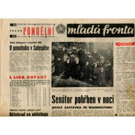 Mladá fronta (10.6.1968) - staré noviny