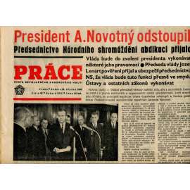 Práce. Deník revolučního odborového hnutí (23.3.1968) - staré noviny