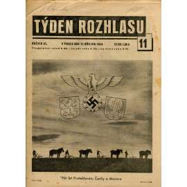 Týden rozhlasu (11.3.1944) - staré noviny