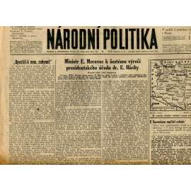 Národní politika (3.12.1944) - staré noviny, proketorát