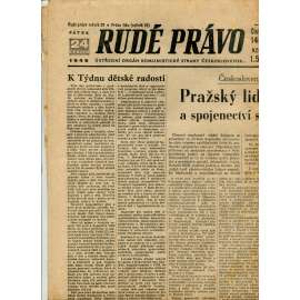 Rudé právo (24.6.1949) staré noviny