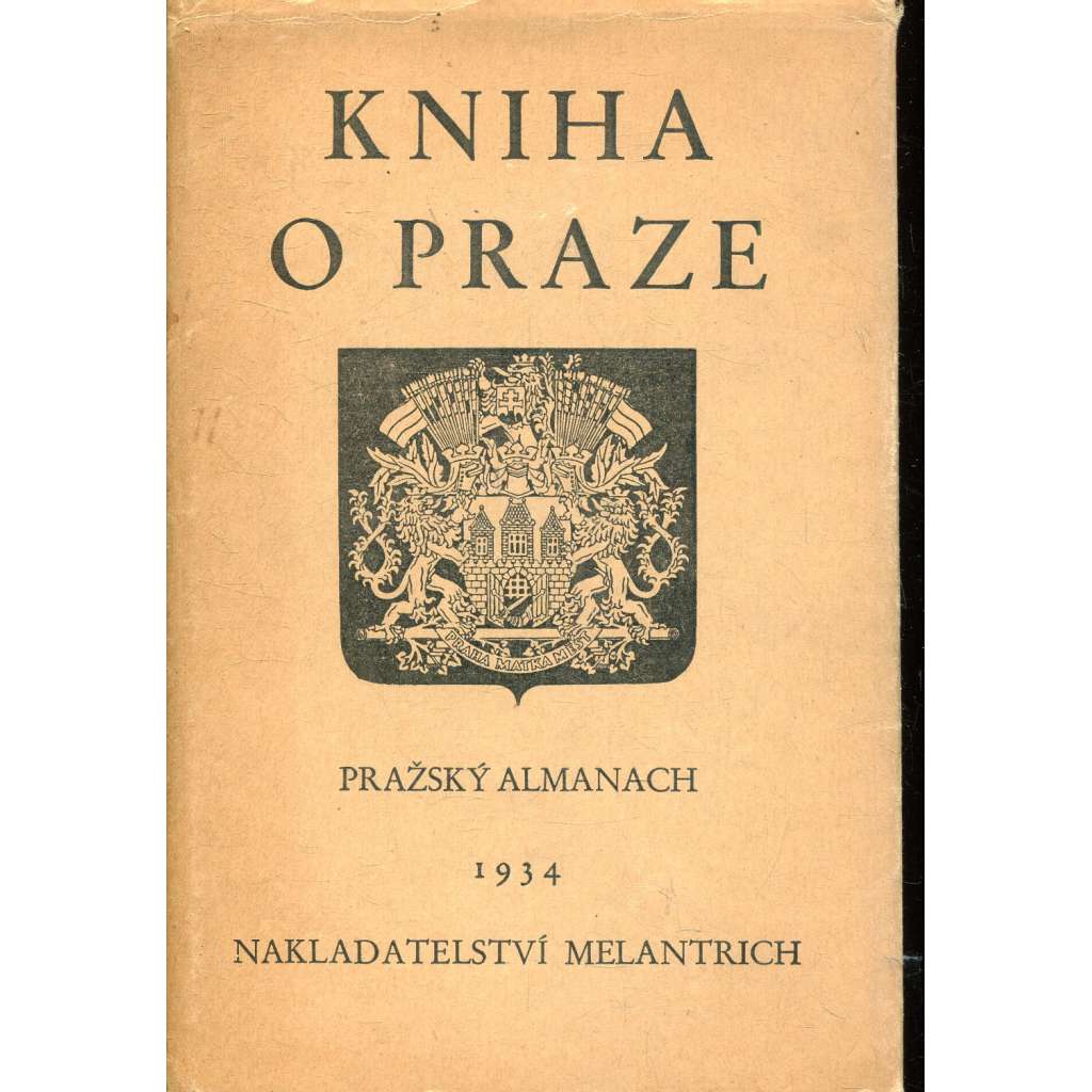 Kniha o Praze (Pražský almanach) V. Kniha o Praze (Pražský almanach) V.