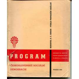 Program Československé sociální demokracie (Československá sociální demokracie)