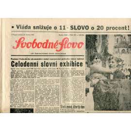 Svobodné slovo (25.5.1991) - staré noviny Svobodné slovo (25.5.1991) - staré noviny