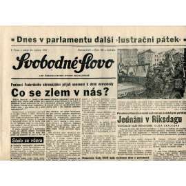Svobodné slovo (24.5.1991) - staré noviny
