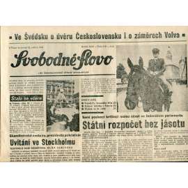 Svobodné slovo (23.5.1991) - staré noviny