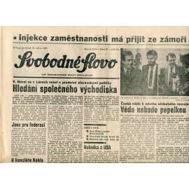 Svobodné slovo (18.4.1991) - staré noviny