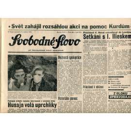 Svobodné slovo (15.4.1991) - staré noviny