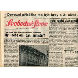 Svobodné slovo (13.4.1991) - staré noviny