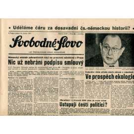 Svobodné slovo (12.4.1991) - staré noviny