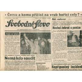 Svobodné slovo (9.4.1991) - staré noviny