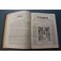 Vesmír. Obrázkový časopis 1887, roč. 16 (přírodní vědy, mj. O perlolovu na Vltavě, Černý okoun, Zvířena doby permské, Obrovské stopy z útvaru permského; polokožená vazba - vazba kůže)