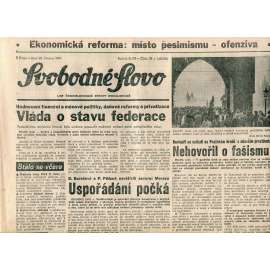 Svobodné slovo (26.3.1991) - staré noviny