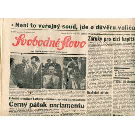 Svobodné slovo (23.3.1991) - staré noviny