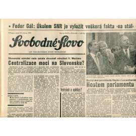 Svobodné slovo (19.3.1991) - staré noviny