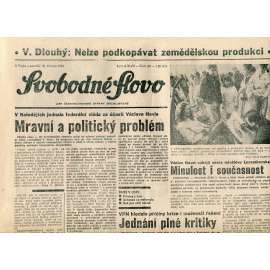 Svobodné slovo (18.3.1991) - staré noviny