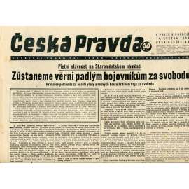 Česká pravda (14.5.1945) - staré noviny