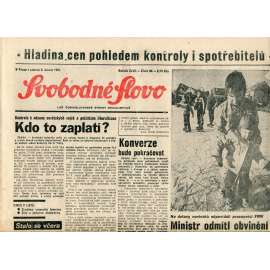 Svobodné slovo (2.2.1991) - staré noviny