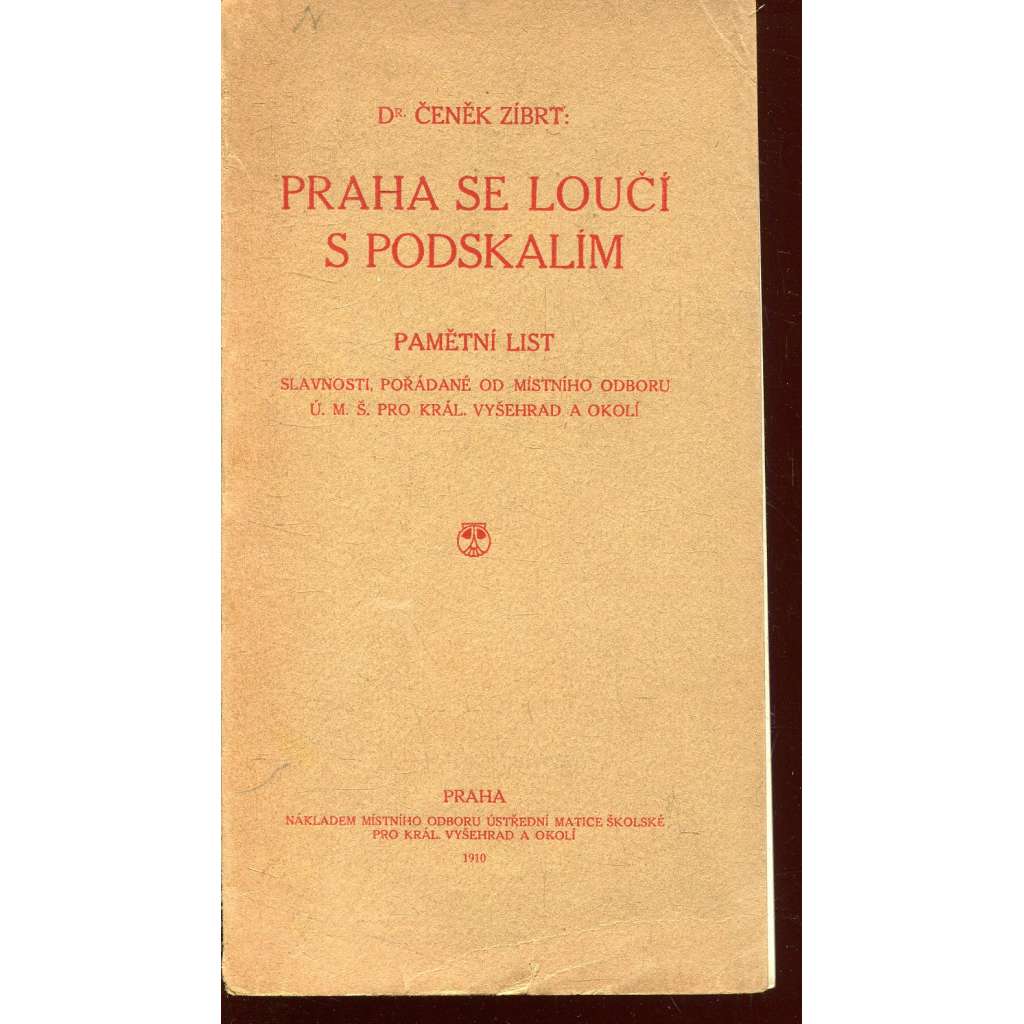 Praha se loučí s Podskalím [asanace Podskalí, Praha]