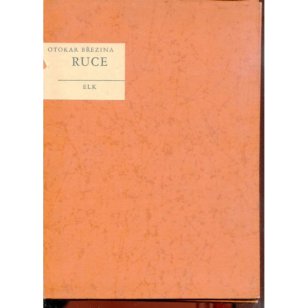 Ruce (Otokar Březina) - dřevoryty Josef Váchal