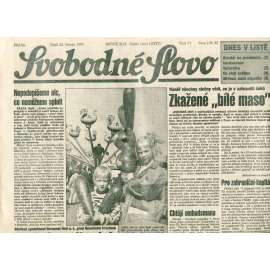 Svobodné slovo (26.3.1993) - staré noviny
