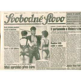 Svobodné slovo (24.3.1993) - staré noviny