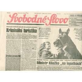 Svobodné slovo (20.3.1993) - staré noviny