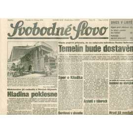 Svobodné slovo (11.3.1993) - staré noviny