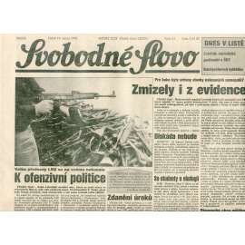Svobodné slovo (19.2.1993) - staré noviny