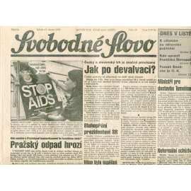 Svobodné slovo (17.2.1993) - staré noviny