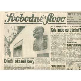 Svobodné slovo (17.2.1993) - staré noviny
